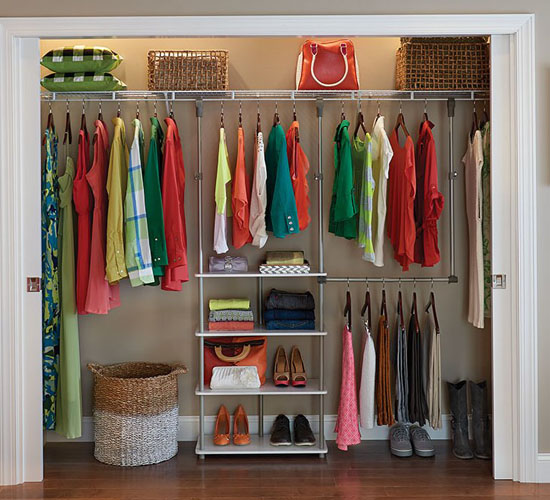Diy Closetmaid 53 Inch W Smart Closet Maximizer System For Better