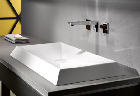 Wash Basin Design Experience a familiar yet unusual washbasin design ...