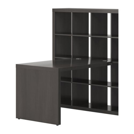 Expedit A Bookshelf And Desk In One Modern Home Decor