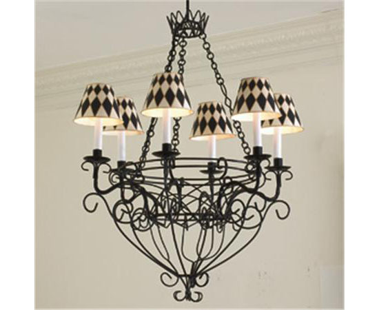 French Wire Basket Chandelier Is An Elegant Lighting Solution For French Wire Basket Chandelier