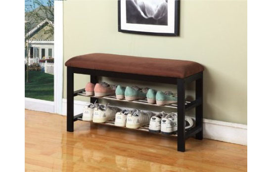 Owstynn Linen Modern Banquette Bench By Baxton Studio Modern