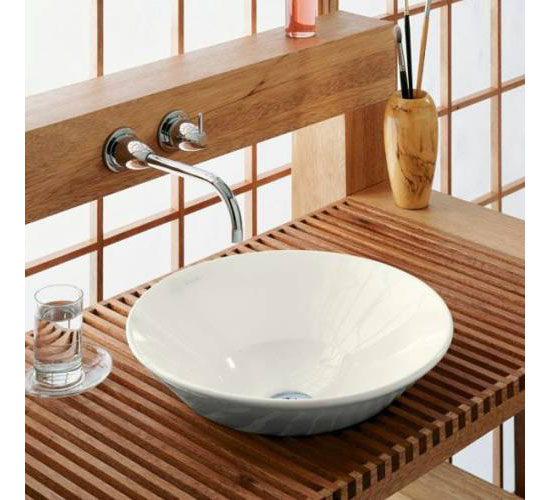 ... The Kohler K-2200 White Vessels Conical Bell Above Counter Lavatory