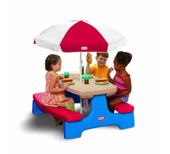 Little Tikes Easy Store Picnic Table Instructions, Average ...