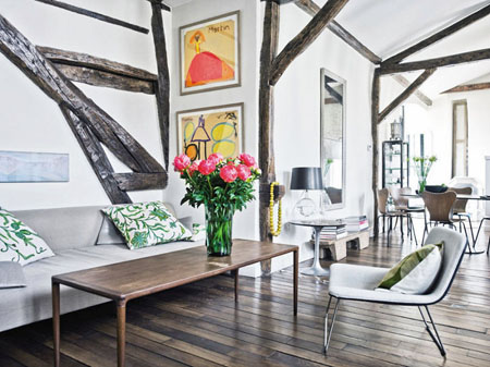 Martin Grant S Paris Home Shows That Clic And Contemporary Goes Martin Grant S Paris Home
