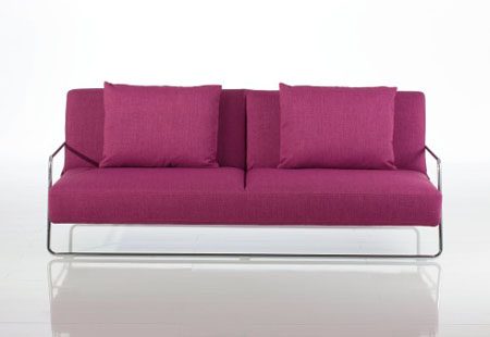 The Square Sofa Bed From Bruhl | Modern Home Decor